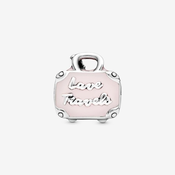 Pandora Jewelry - 🆕Pink Travel Bag Charm